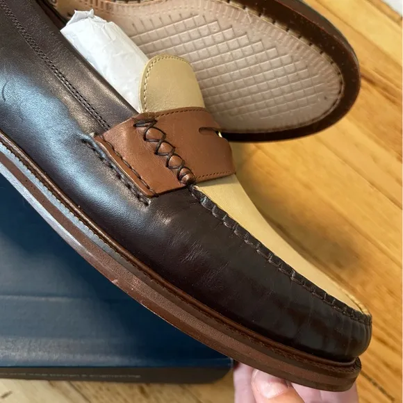 Cole Haan Men's American Classics Dark Chocolate Penny Loafers C37771 Men’s 8.5W
