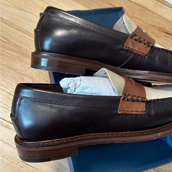 Cole Haan Men's American Classics Dark Chocolate Penny Loafers C37771 Men’s 8.5W