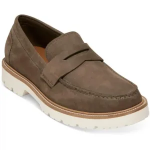Cole Haan Mens American Classics Penny Brown Contrast Trim Loafers New