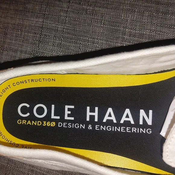 Cole Haan Mens Grand 360 Canvas Penny Loafer