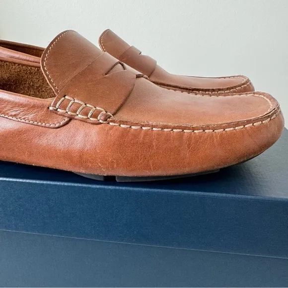 Cole Haan Men’s Howland Brown Penny Loafers