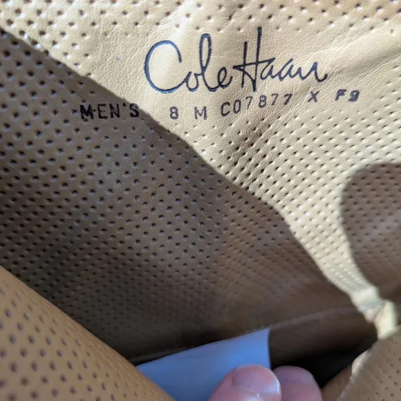 Cole Haan Mens Nike Air Black Mid-Calf Boots 8