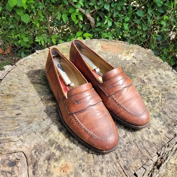 Cole Haan Mens Pinch Leather Slip On Loafers