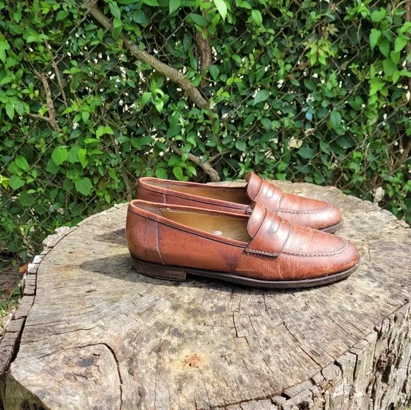 Cole Haan Mens Pinch Leather Slip On Loafers