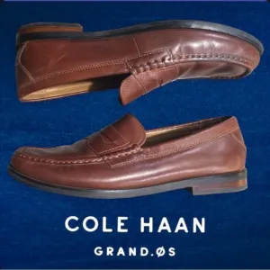 Cole Haan Men's Pinch Penny Loafers Grand OS Maine Classics C23845 Brown 12