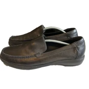 Cole Haan men’s size 11 black leather driving loafers shoes