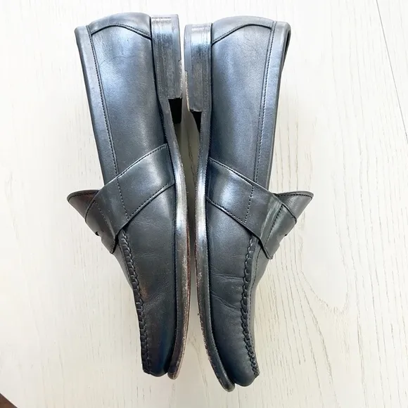 Cole Haan Mens Slip-On Penny Loafers Black size 11 E