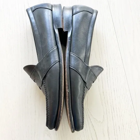 Cole Haan Mens Slip-On Penny Loafers Black size 11 E