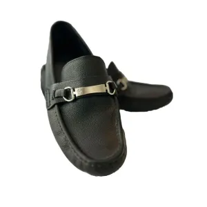 Cole Haan Men's Somerset‎ Black Leather Moccasin Horsebit Loafers Size 10.5 EUC