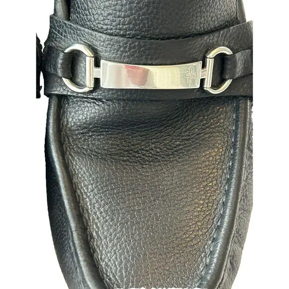 Cole Haan Men's Somerset‎ Black Leather Moccasin Horsebit Loafers Size 10.5 EUC