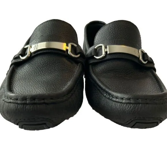 Cole Haan Men's Somerset‎ Black Leather Moccasin Horsebit Loafers Size 10.5 EUC
