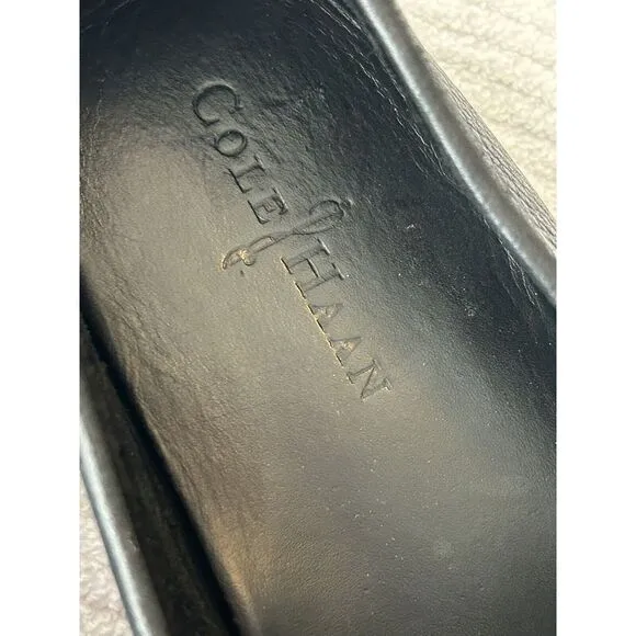 Cole Haan Men's Somerset‎ Black Leather Moccasin Horsebit Loafers Size 10.5 EUC