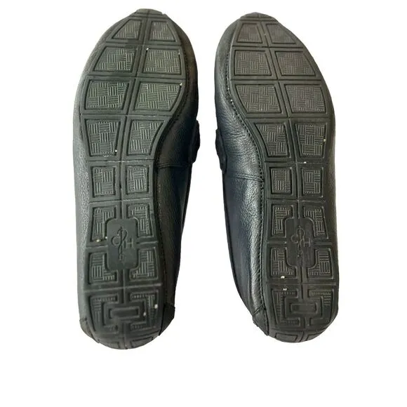 Cole Haan Men's Somerset‎ Black Leather Moccasin Horsebit Loafers Size 10.5 EUC
