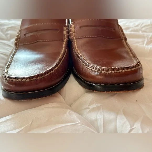 Cole Haan Nike Air Leather Penny Loafers