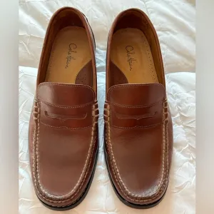 Cole Haan Nike Air Leather Penny Loafers