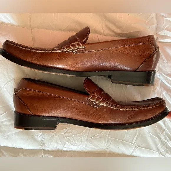 Cole Haan Nike Air Leather Penny Loafers