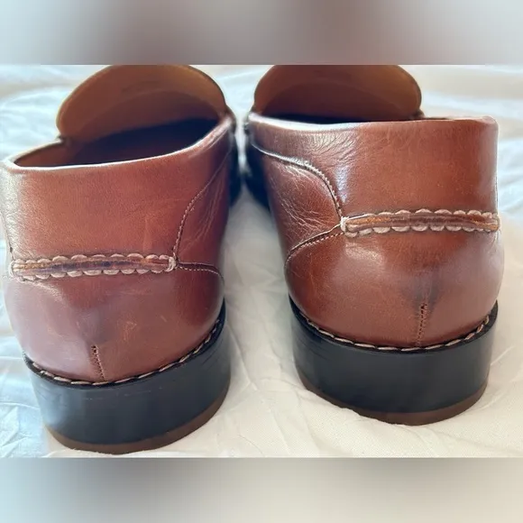 Cole Haan Nike Air Leather Penny Loafers