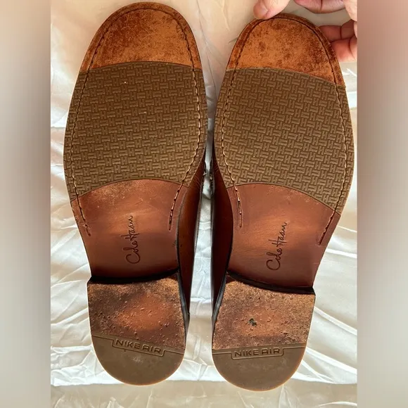 Cole Haan Nike Air Leather Penny Loafers