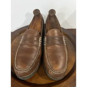Cole Haan Penny Loafers Leather Hiking Soles Men's 10 1/2 M Slip On Casual