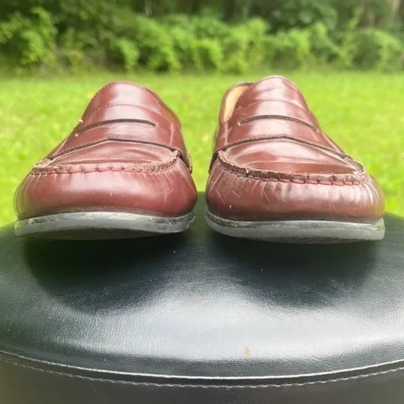 Cole Haan Penny Loafers Mens size 9.5, mahogany