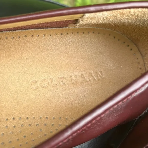 Cole Haan Penny Loafers Mens size 9.5, mahogany