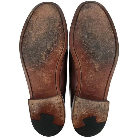 Cole Haan Pinch Maine Classic Penny Loafers Mens 10M Brown Leather Dress Shoes