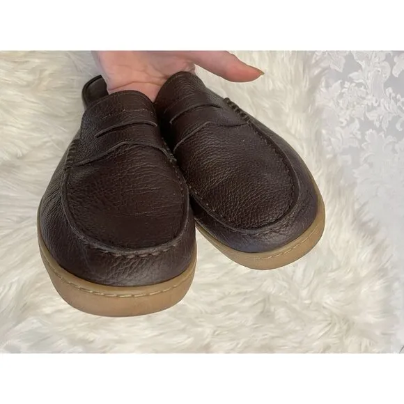 Cole Haan Pinch Maine Classics Grand O.S Brown Leather‎ Penny Loafers Size 13M