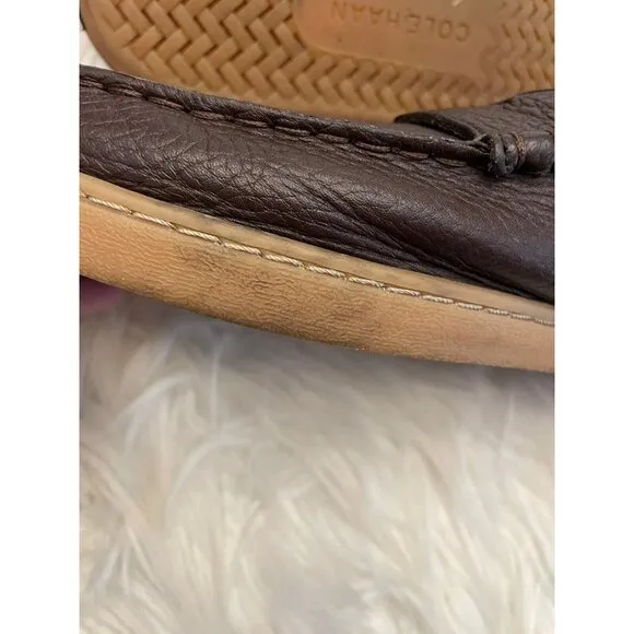 Cole Haan Pinch Maine Classics Grand O.S Brown Leather‎ Penny Loafers Size 13M