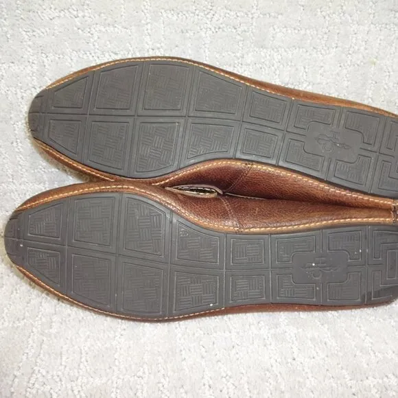 Cole Haan Somerset Men's Size 10M Brown Leather Horsebit Driving Loafers C11836