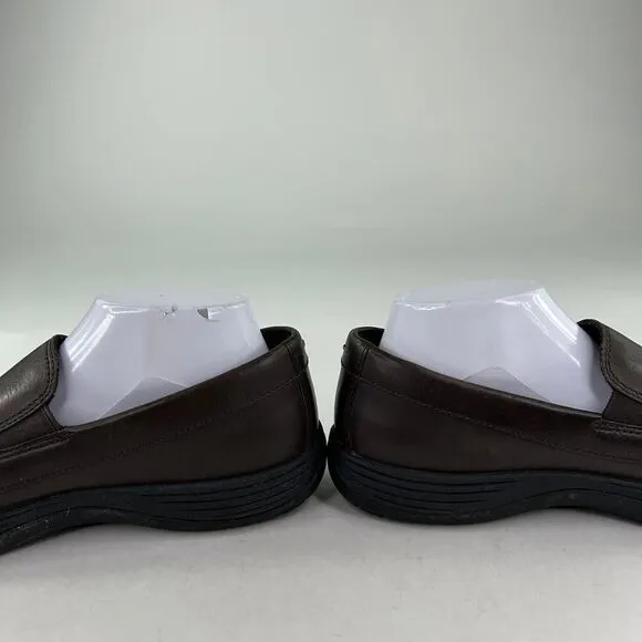 Cole Haan Lewiston Slip-On Men's US 8.5 Dark Brown Loafers Casual Driving Shoes