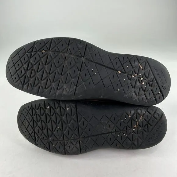 Cole Haan Lewiston Slip-On Men's US 8.5 Dark Brown Loafers Casual Driving Shoes