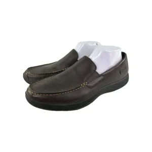 Cole Haan Lewiston Slip-On Men's US 8.5 Dark Brown Loafers Casual Driving Shoes