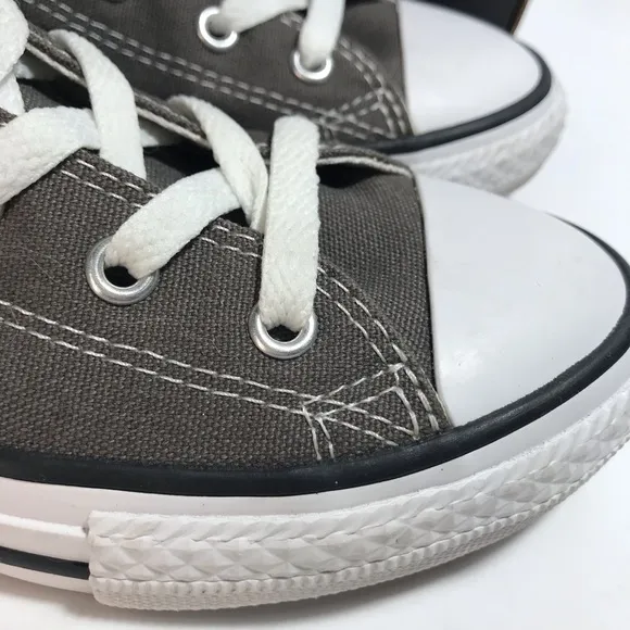 Converse All Star Charcoal Low Top Sneakers 3J794 Youth 2.5 NIB