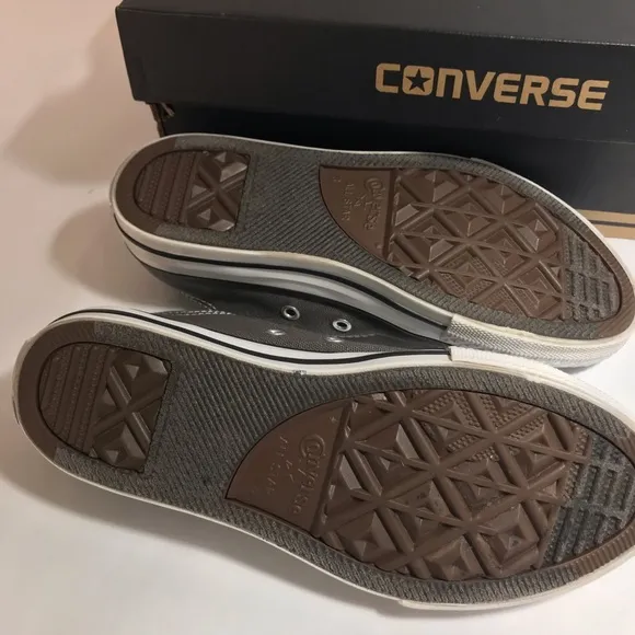 Converse All Star Charcoal Low Top Sneakers 3J794 Youth 2.5 NIB