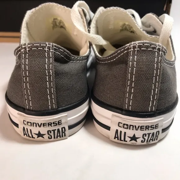 Converse All Star Charcoal Low Top Sneakers 3J794 Youth 2.5 NIB