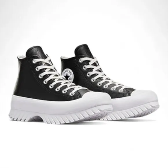 Converse Chuck Taylor All Star Lugged 2.0 Leather Sneakers US Mens 8 Wn 10
