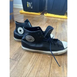 Converse Chuck Taylor Men's 13 Sneakers Black Leather Hi Mountain Club 165959C