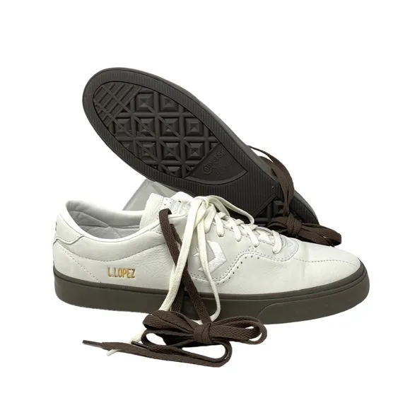 Converse CONS Louie Lopez Pro Low Top Beige Men’s Nubuck Size Sneakers 172629C