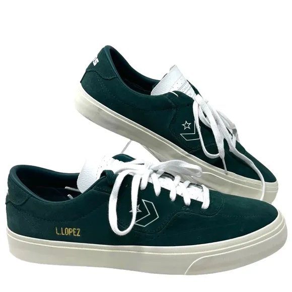 Converse CONS Louie Lopez Pro Suede Sneakers Low Top Men Size Green Shoe A05326C