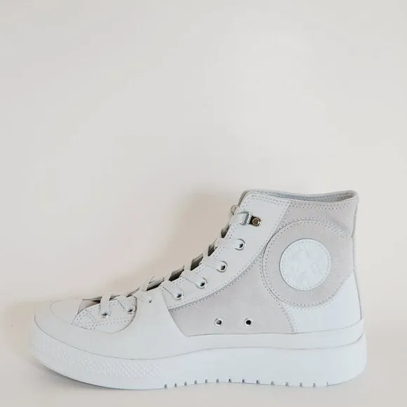 Converse CTAS Construct 'Moonbathe Grey' Leather &amp; Suede Sneakers A05615C NWT