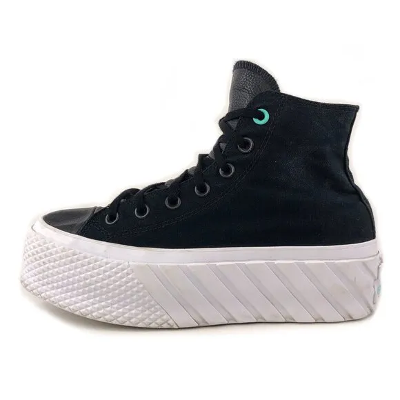 Converse CTAS Lift 2X High Platform Sneakers 7.5