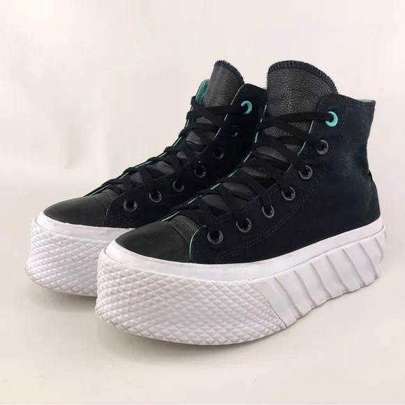 Converse CTAS Lift 2X High Platform Sneakers 7.5