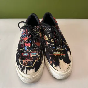 Converse x Jean-Michel Basquiat Skid Grip 'Kings of Egypt II' Sneaker M 8.5 W 10