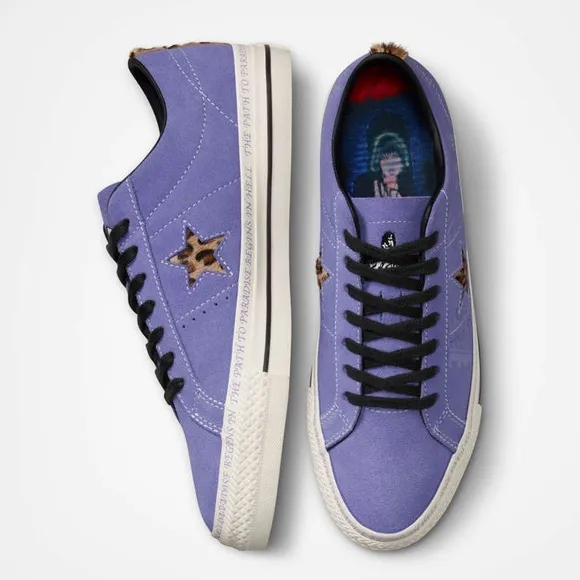 ▪️CONVERSE x PARADISE▪️One Star Pro Sean Pablo Lilac Suede Sneakers