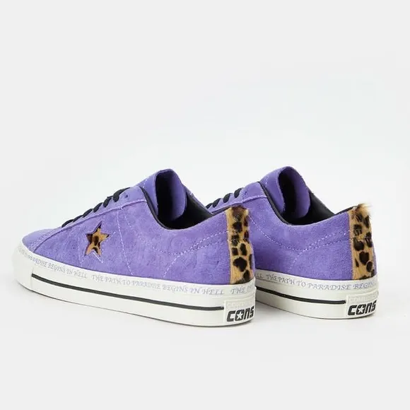 ▪️CONVERSE x PARADISE▪️One Star Pro Sean Pablo Lilac Suede Sneakers