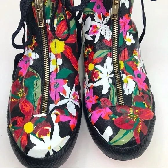 Converse X PatBo Chuck Taylor All Star Shroud Black Colorful Floral Hi Sneakers