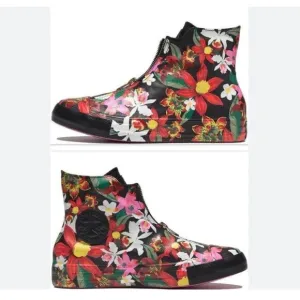 Converse X PatBo Chuck Taylor All Star Shroud Black Colorful Floral Hi Sneakers