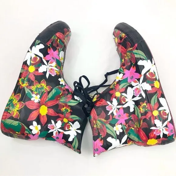 Converse X PatBo Chuck Taylor All Star Shroud Black Colorful Floral Hi Sneakers
