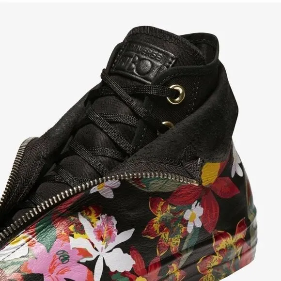 Converse X PatBo Chuck Taylor All Star Shroud Black Colorful Floral Hi Sneakers