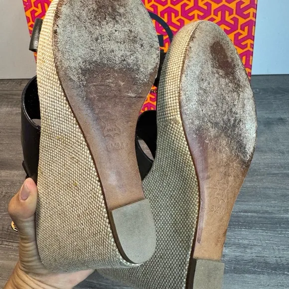 COPY - Tory Burch Kimberly Platform sandals dark brown women’s size 8.5 $240